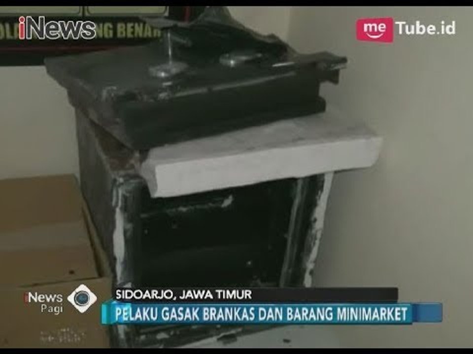 Aksi Jebol Tembok Minimarket, Perampok Berhasil Gasak Brankas Senilai Rp 8 Juta - iNews Pagi 27/01