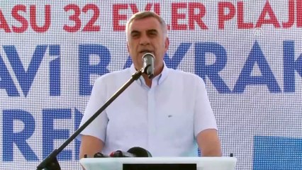 Karasu sahiline ikinci mavi bayrak ödülü - SAKARYA