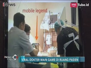 [Viral] Foto Dokter Magang Asyik Main Game Saat Tangani Pasien - iNews Pagi 29/01
