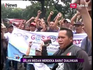 Tolak Permen 108, Pengemudi Taksi Online Serbu Kemenhub - iNews Sore 29/01