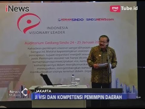 SINDO Gelar Indonesia Visionary Leader, 11 Kepala Daerah Ikut Serta - iNews Malam 27/01