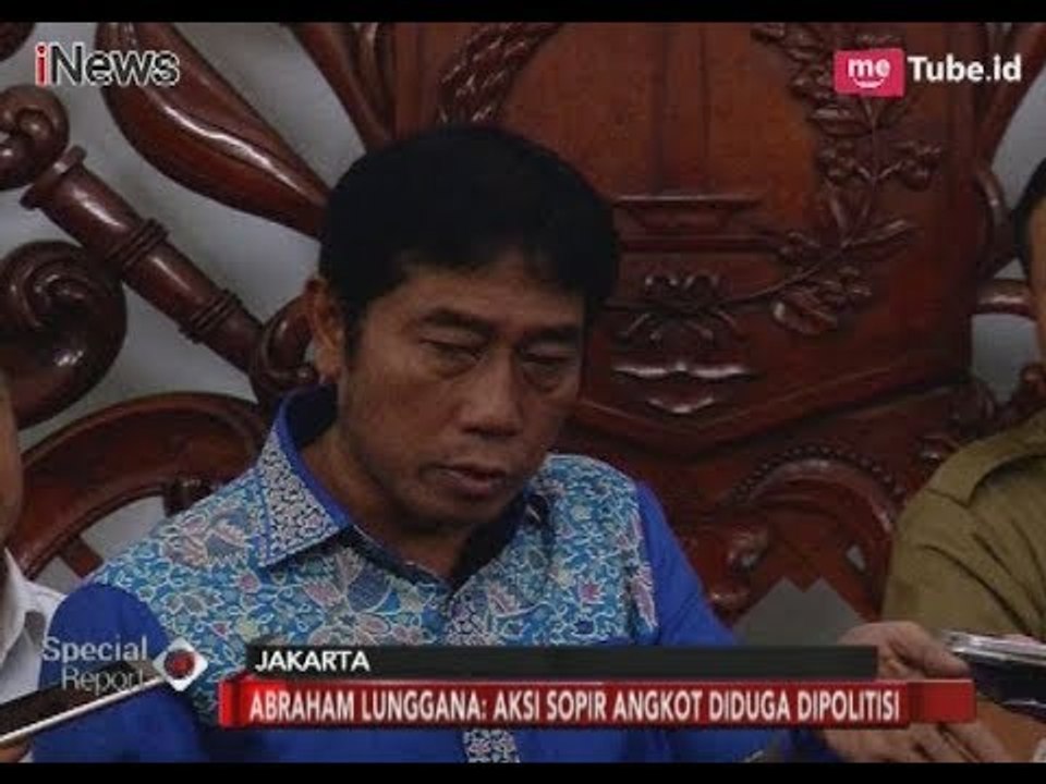 Lulung Sebut Protes Sopir Angkot Tanah Abang 'Dipolitisasi' - Special Report 30/01