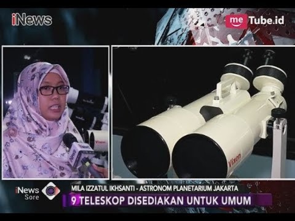 Astronom Planetarium Ungkap Sediakan 16 Teleskop Untuk Melihat Gerhana Bulan - iNews Sore 30/01