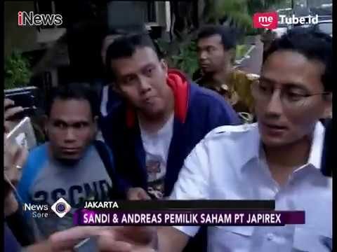 Nama Sandiaga Uno Terseret Rekan Kerjanya Andreas Tjahyadi yang Jadi Tersangka - iNews Sore 30/01