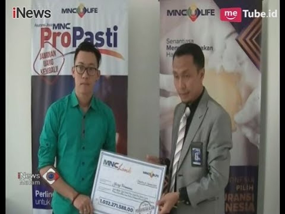 MNC Life Bayarkan Klaim Rp1 Miliar pada Nasabah di Medan - iNews Malam 31/01