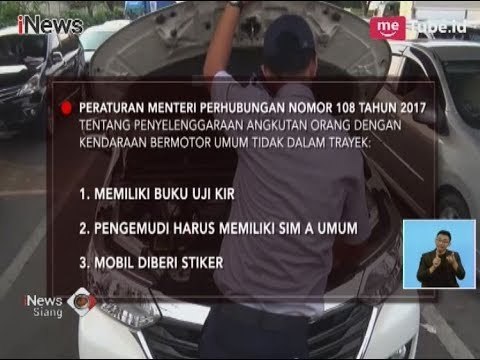 Aturan Taksi Online Sudah Berlaku, Inilah yang Harus Anda Ketahui - iNews Siang 01/02