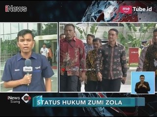 Pasca Rumah Digeledah KPK, Status Hukum Zumi Zola Masih Sebagai Saksi - iNews Siang 01/02