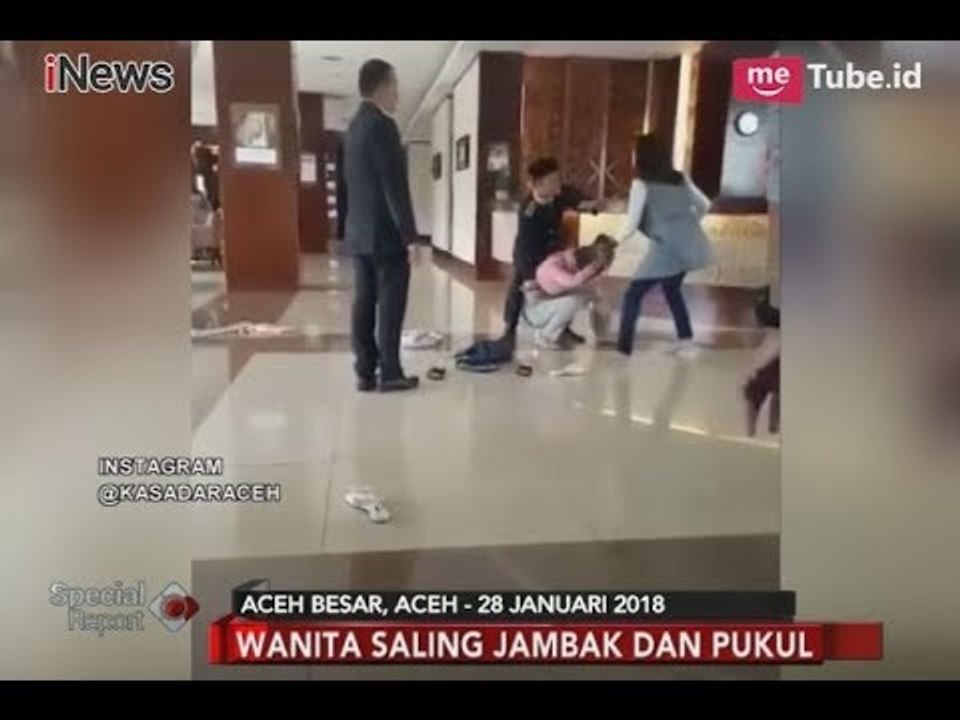 Viral!! Video Perkelahian Wanita Menjambak Pelakor di Banda Aceh - Special Report 01/02