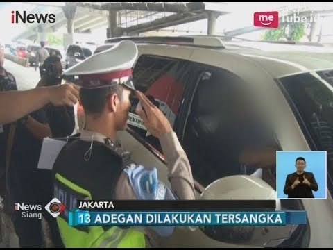 Kasus Polantas Diseret Mobil, Polda Jatim Gelar Rekontruksi di TKP - iNews Siang 01/02