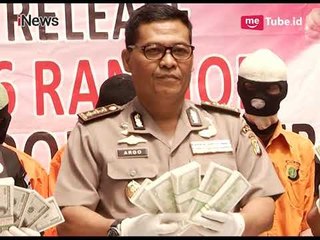 Tertangkap! Pengedar Uang Palsu Pecahan Dollar AS Terancam 15 Tahun Penjara - Police Line 01/02