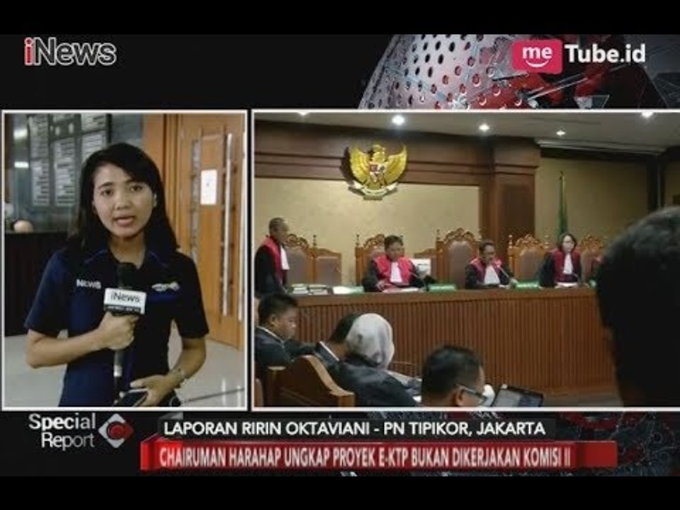 Chairuman Harahap Tegaskan Pengesahan e-KTP Tidak Dilakukan Komisi II - Special Report 01/02