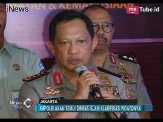 Viral Soal Pidato Tito Karnavian, Beginilah Klarifikasi Mabes Polri - iNews Pagi 01/02