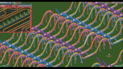 Calculatrice dans le jeu Rollercoaster Tycoon 2