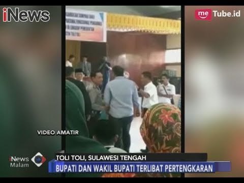 Keributan Bupati & Wabup Toli-toli, Gubernur Sulteng Bentuk Tim Investigasi - iNews Malam 01/02