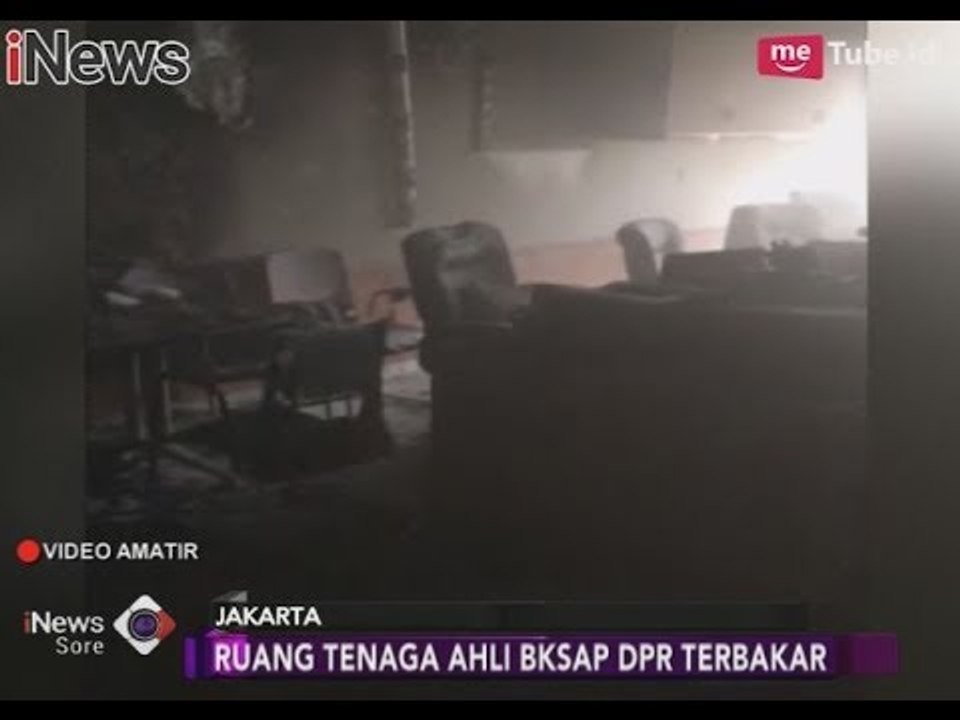 Video Amatir, Ruang BKSAP Gedung Nusantara 3 DPR RI Ludes Terbakar - iNews Sore 03/02