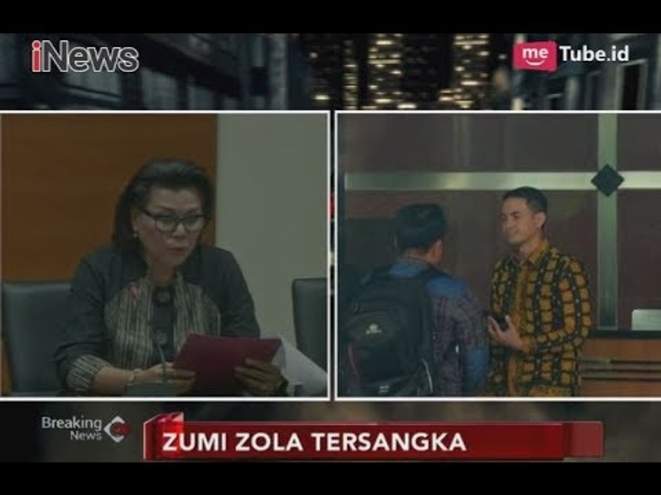 Gubernur Jambi, Zumi Zola Resmi Menjadi Tersangka Kasus Suap RAPBD - Breaking News 02/02