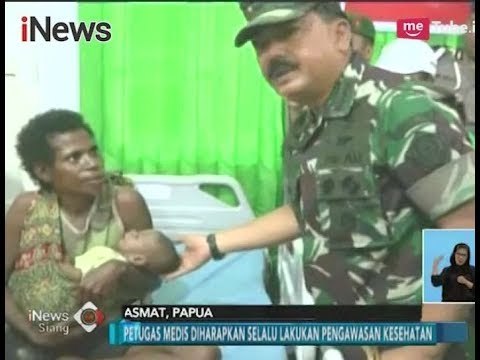 Panglima TNI Hadi Tjahjanto Pantau Langsung Korban Campak & Gizi Buruk di Papua - iNews Siang 02/02