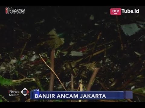 Sampah yang Hanyut dari Sungai Ciliwung Menumpuk di Kolong Jembatan Kp. Melayu - iNews Malam 05/02
