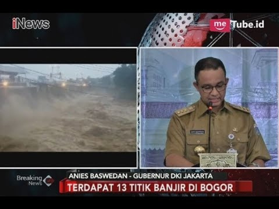 Anies Baswedan Telah Siapkan Pompa Air di Beberapa Titik Jakarta - Breaking News 05/02