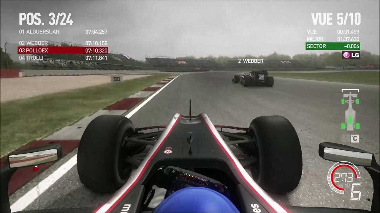 F1 2010 // HRT F1 Team/ GP Gran Bretaña - Carrera