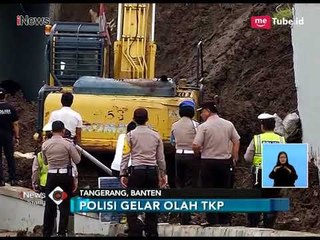 Polisi Lakukan Olah TKP di Lokasi Longsor Bandara Soetta, 3 Excavator Dikerahkan - iNews Siang 06/02