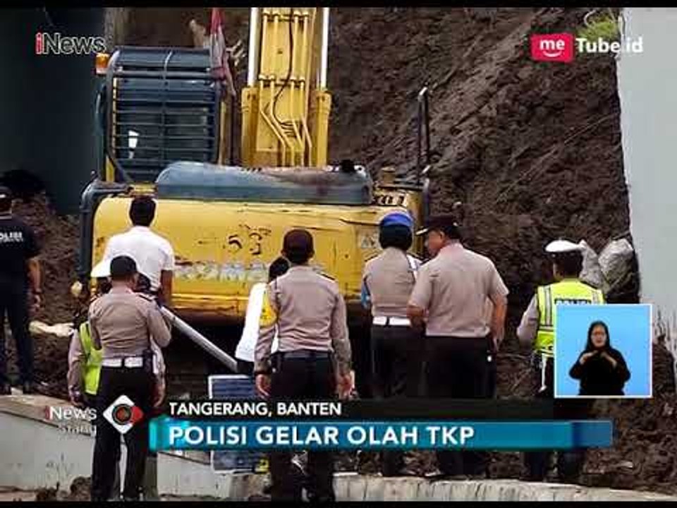 Polisi Lakukan Olah TKP di Lokasi Longsor Bandara Soetta, 3 Excavator Dikerahkan - iNews Siang 06/02