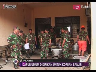 Banjir 2 Meter di Kebon Pala, TNI Dirikan Dapur Umum Untuk Warga - iNews Sore 06/02