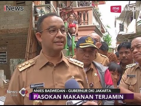 Tinjau Kampung Arus, Anies Baswedan Jamin Pasokan Makanan Untuk Korban Banjir - iNews Sore 06/02