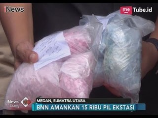 BNN Sumut Gagalkan Pengiriman 15 Ribu Butir Pil Ekstasi dari Kualanamu - iNews Siang 07/01