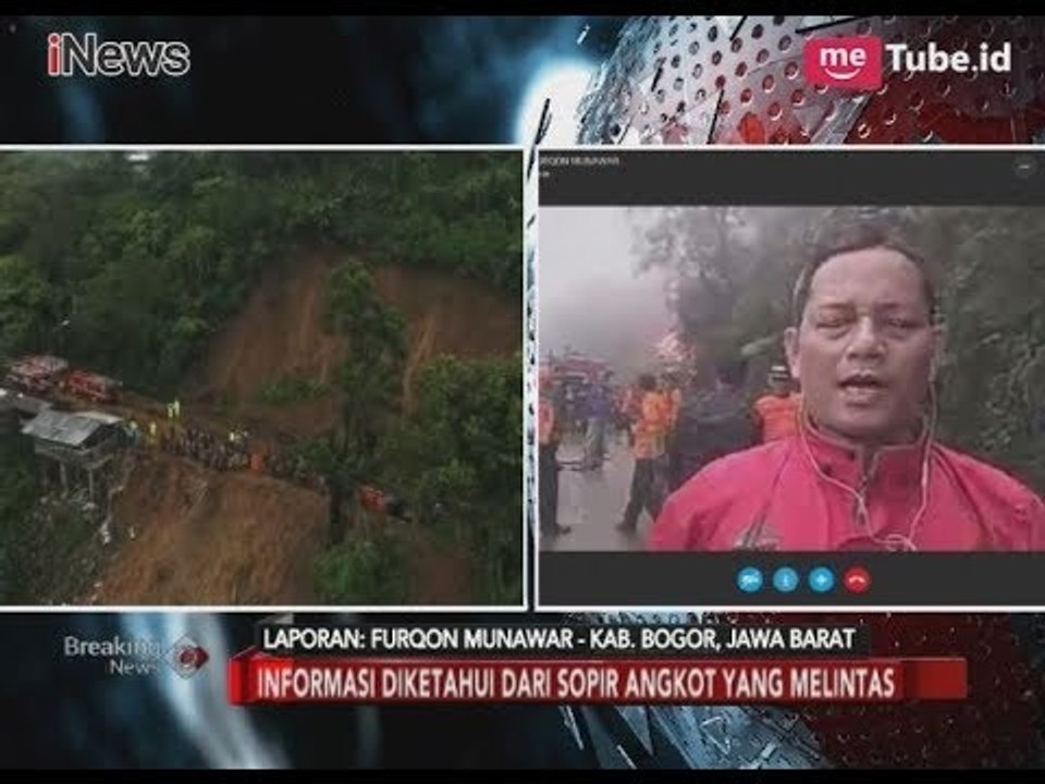 Ratusan Petugas Masih Lakukan Pencarian Korban Tertimbun Longsor di Puncak - Breaking News 06/02