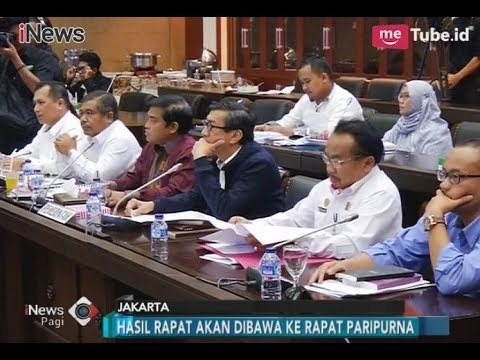 DPR & Pemerintah Lakukan Revisi RUU MD3, DPR Menambah 6 Kursi Baru - iNews Pagi 08/02