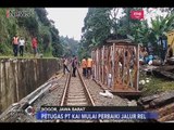 Perbaikan Rel Kereta, PT. KAI Hentikan Pengoperasian Jalur Sukabumi-Bogor - iNews Malam 07/02