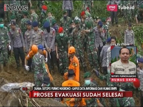 Evakuasi Korban Longsor Rel Selesai, BNPD Lakukan Tanggap Darurat Longsor - Special Report 07/02