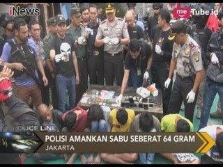 Gerebek Sarang Narkoba di Palmerah, Polisi Amankan 9 Pengedar dan 94 Gram Sabu - Police Line 08/02