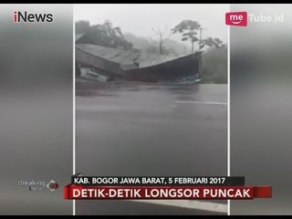 [Video Amatir] Detik-detik Terjadinya Longsor di Puncak - Breaking News 06/02