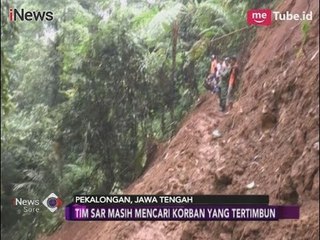 Tebing di Pekalongan Longsor, 1 Orang yang Tertimbun Belum Ditemukan - iNews Sore 08/02