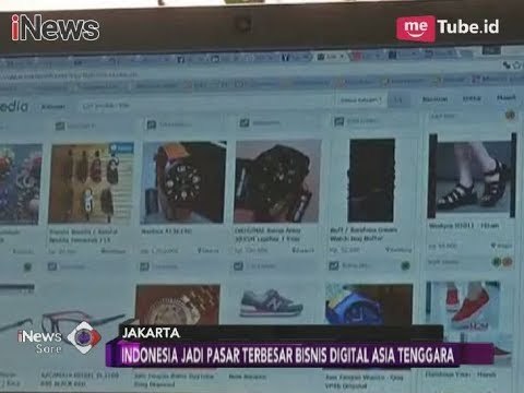 Waw!! Indonesia Menjadi Pasar Terbesar Bisnis Digital di Asia Tenggara - iNews Sore 07/02