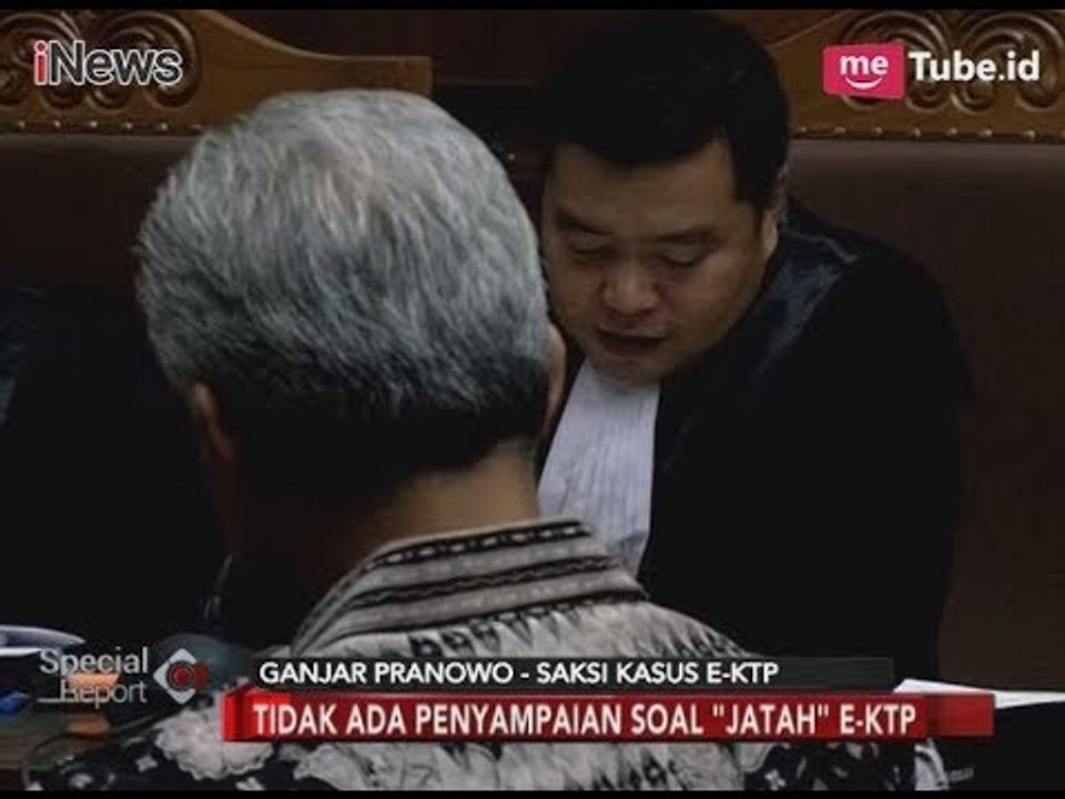Ditanya "Jatah" E-KTP, Ganjar Tegas Jawab Tidak Ada Penyampaian Soal "Jatah" - Special Report 08/02