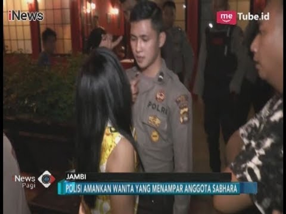 Marah Dirazia, Wanita Pengunjung Cafe Tampar Anggota Sabhara - iNews Pagi 12/02