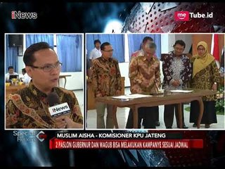 KPUD Jateng Resmi Tetapkan 2 Paslon Gub-wagub dan Dapat Lakukan Kampanye - Special Report 12/02
