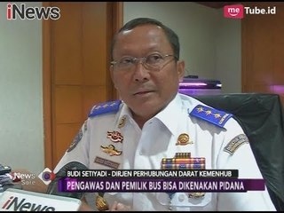 Pengawas & Pemilik Bisa Dipidana Jika Membiarkan Kendaraan Tidak Layak Jalan - iNews Sore 12/02