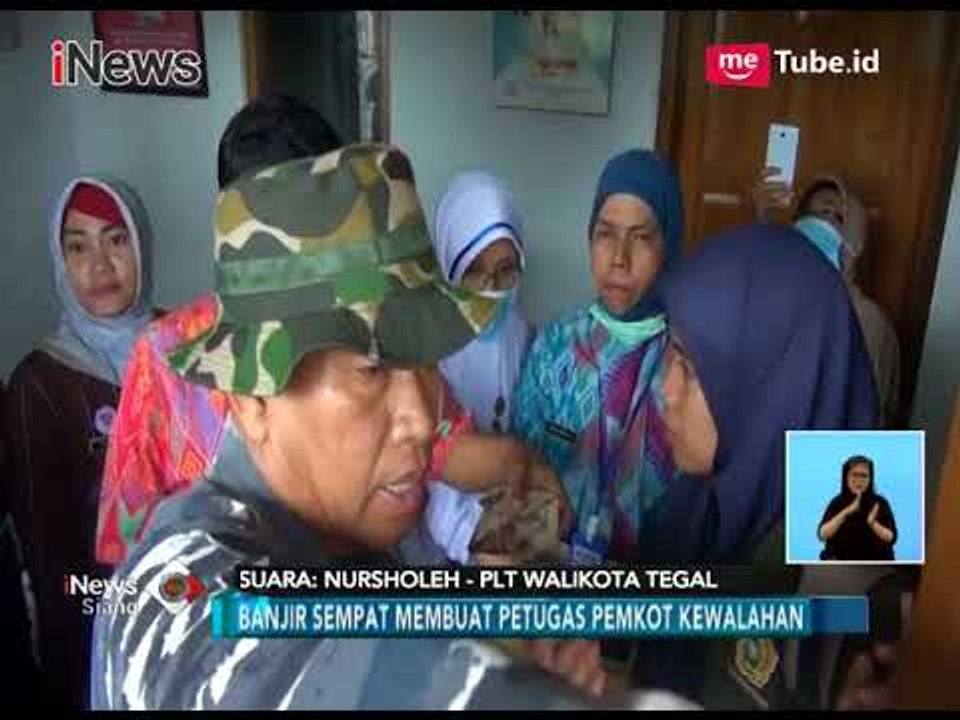 Berikut Keterangan PLT Walikota Tegal Terkait Banjir yang Melanda Wilayah Tegal - iNews Siang 13/02