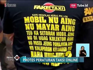 Ini Alasan Pengemudi Taksi Online Demo soal Permenhub Nomor 108 - iNews Siang 14/01