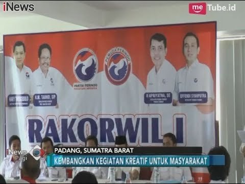Rakorwil Pemuda Perindo Sumbar Bidik Kemenangan di Pemilu 2019 - iNews Pagi 14/02