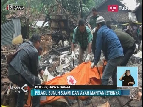 Cemburu!! Pria di Bogor Tusuk dan Bakar Mantan Istri serta Suami Barunya - iNews Siang 14/01
