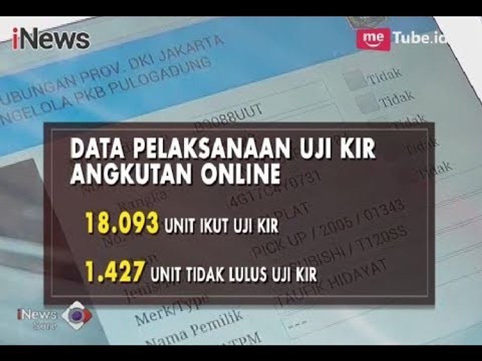 Pemprov DKI Jakarta Gelar Uji KIR untuk Kendaraan Angkutan Online - iNews Sore 14/02