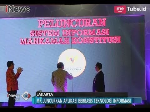 Memudahkan Masyarakat Mendapat Keadilan, MK Luncurkan Aplikasi Berbasis Teknologi - iNews Pagi 15/02