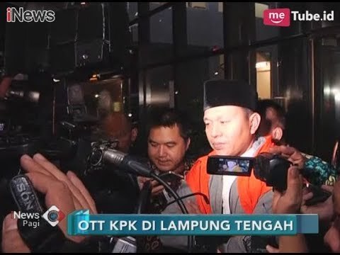 KPK Resmi Tetapkan Tersangka dan Tahan Bupati Lampung Tengah - iNews Pagi 16/02