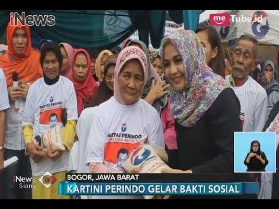 Meringankan Beban Masyarakat, Perindo Berikan Gerobak & Gelar Bakti Sosial - iNews Siang 16/02