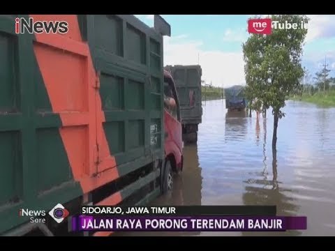 Akibat Pendangkalan Sungai Ketapang, Area Porong Kembali Digenangi Air - iNews Sore 16/02